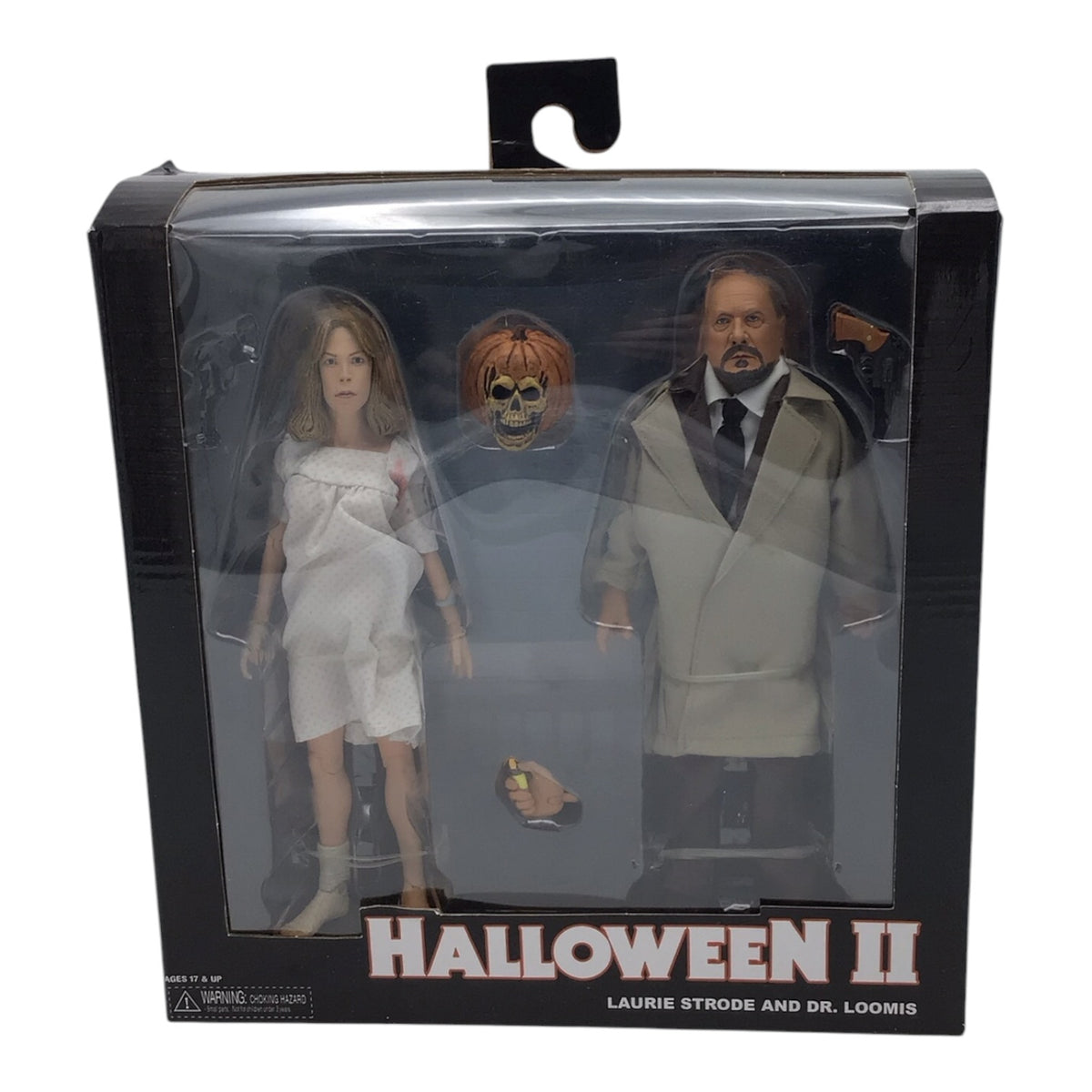 Halloween 2 Laurie Strode & Dr. Loomis Action Figure Set - NECA
