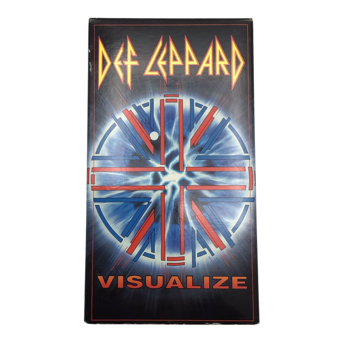 Def Leppard Visualize VHS Tape