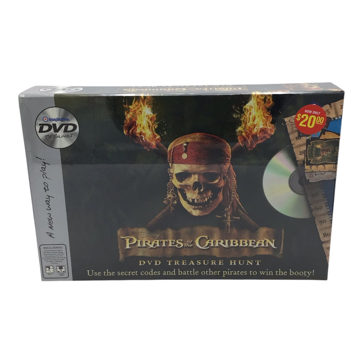 Pirates of the Caribbean DVD Treasure Hunt - New in Box
