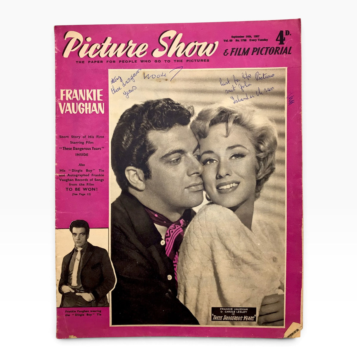 Vintage 1957 Picture Show & Film Pictorial British Film Magazine Set - 31 Issues