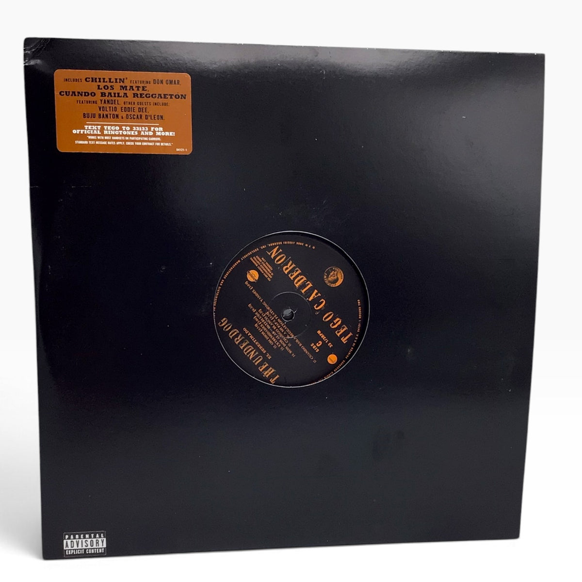 Tego Calderón The Underdog / El Subestimado 2006 – 2-LP Vinyl Record Set
