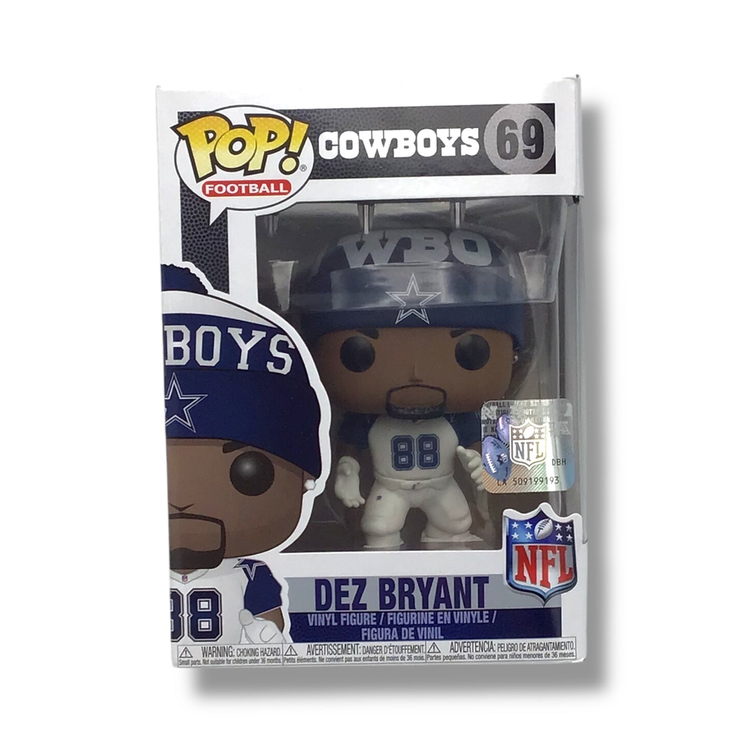 Funko POP! - Dez Bryant Vinyl Figure #69 | Dallas Cowboys
