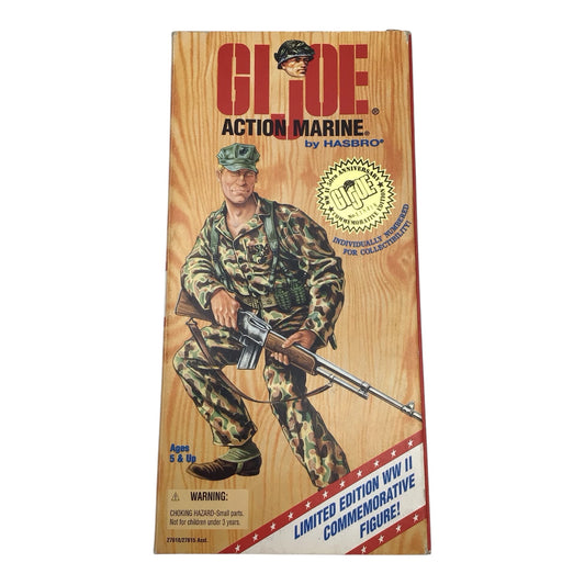 GI Joe Action Marine Limited Edition WWII Commemorative Figure - Hasbro 1995