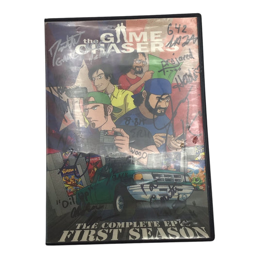 The Game Chasers Complete 1st Season DVD - Signed by Cast