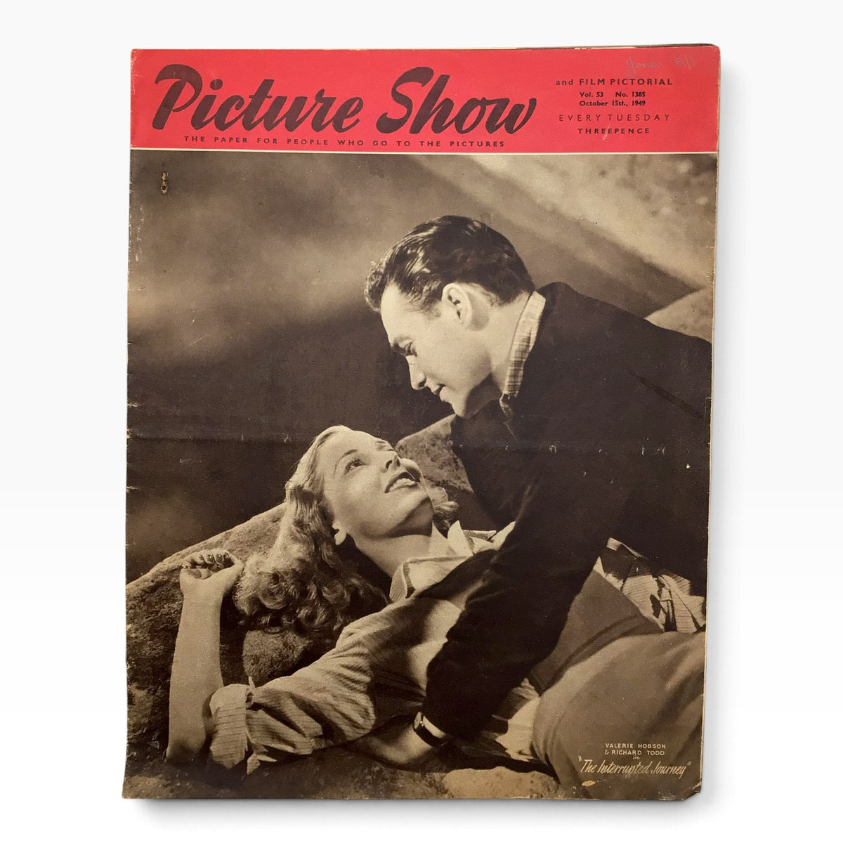 Vintage 1949 Picture Show & Film Pictorial British Film Magazine Set - 10 Issues