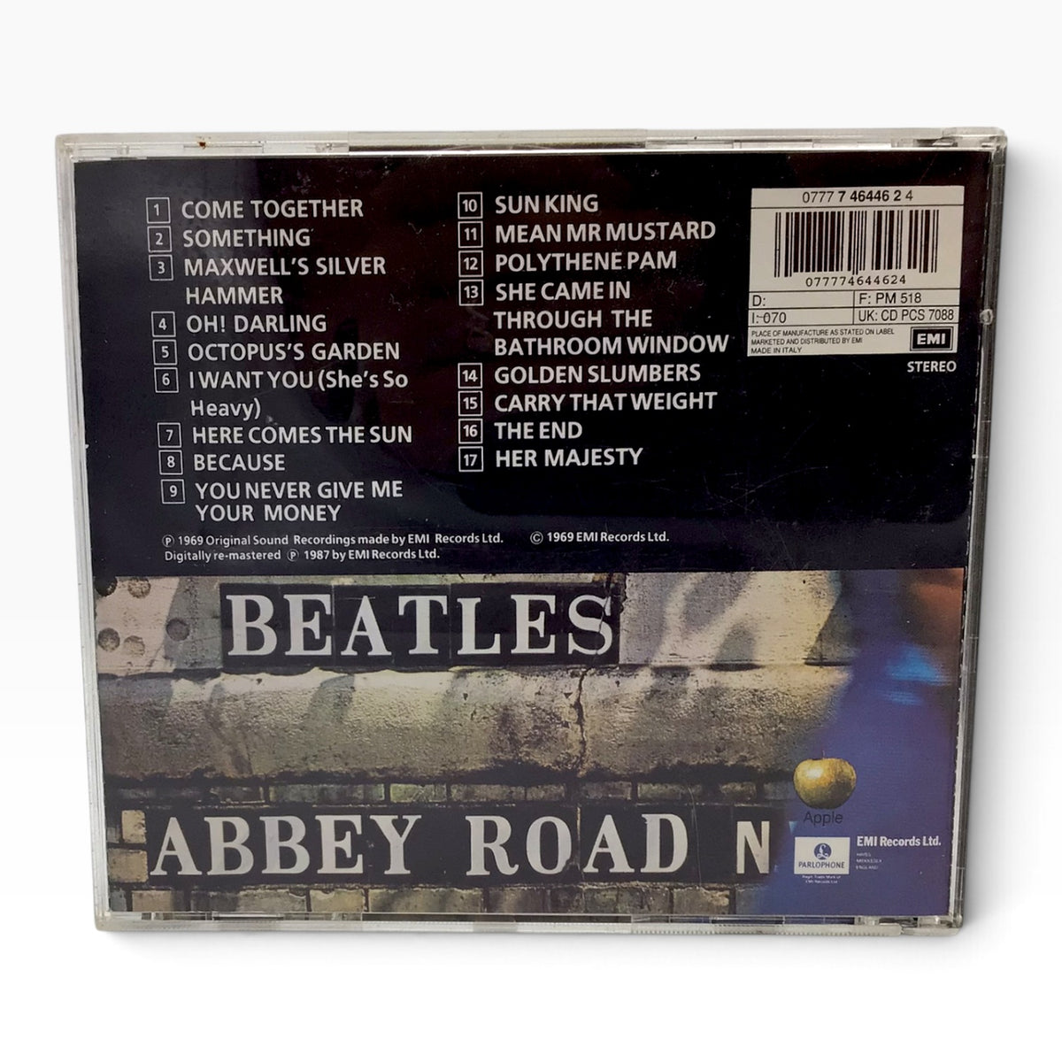 The Beatles 1988 Collection 15-CD Albums Roll Top Black Box Set "Breadbin" - EMI