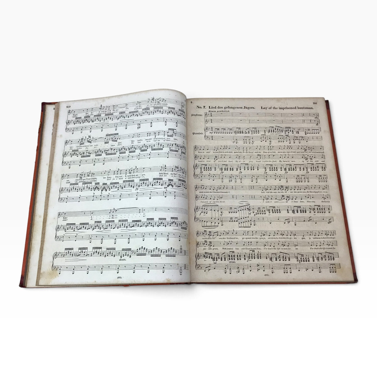 Franz Schubert Complete Compositions Volume 2 – Antique German Music Sheet Book