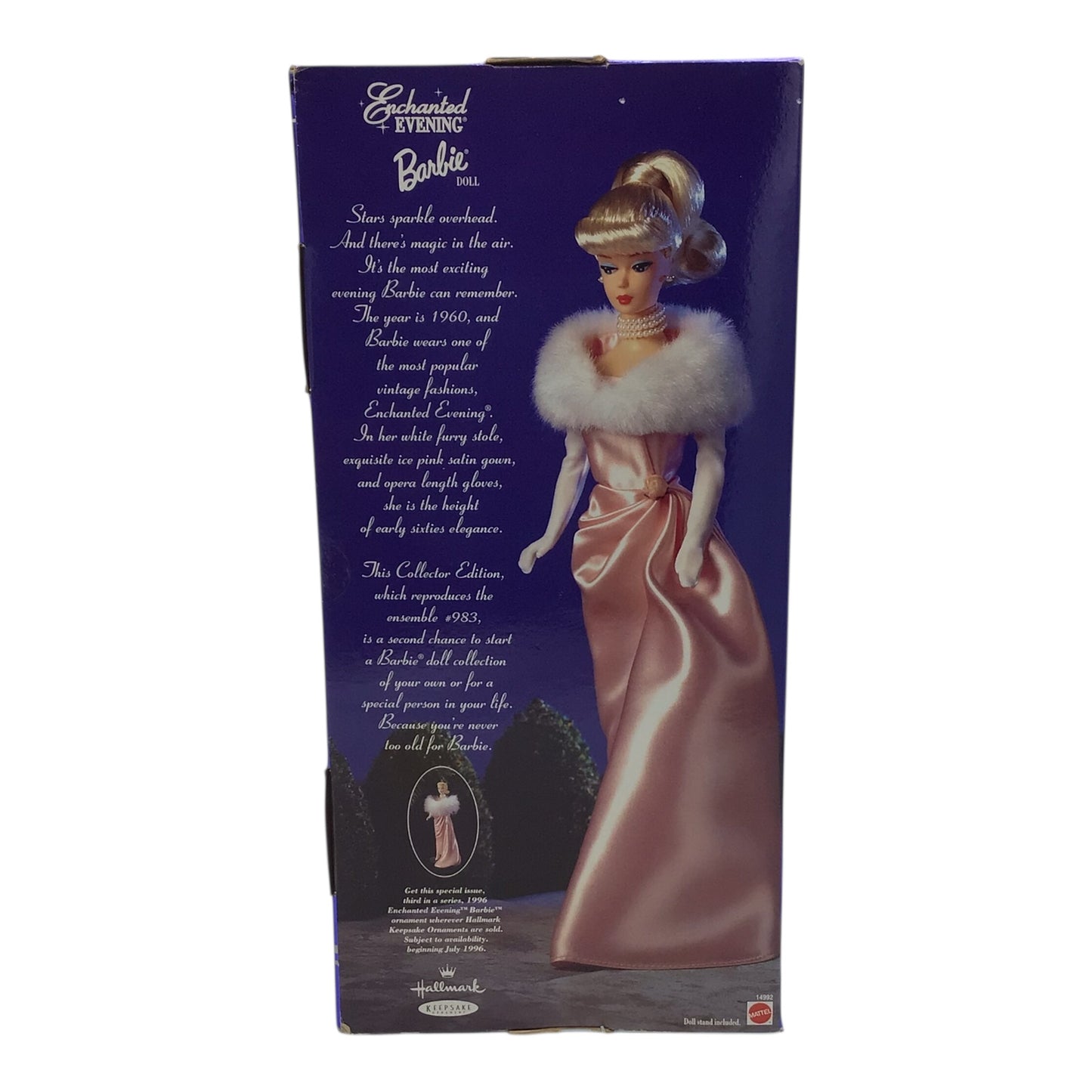 Barbie Enchanted Evening – Collector Edition 1960 Fashion & Doll Reproduction (New in Box)