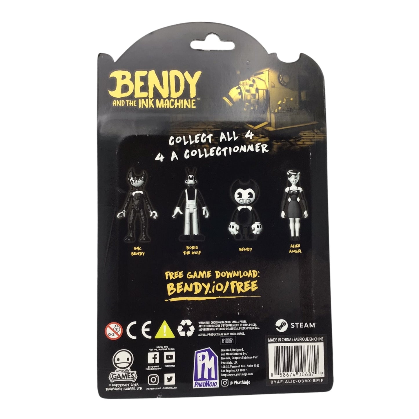 PhatMojo Bendy and the Ink Machine Alice Angel Action Figure
