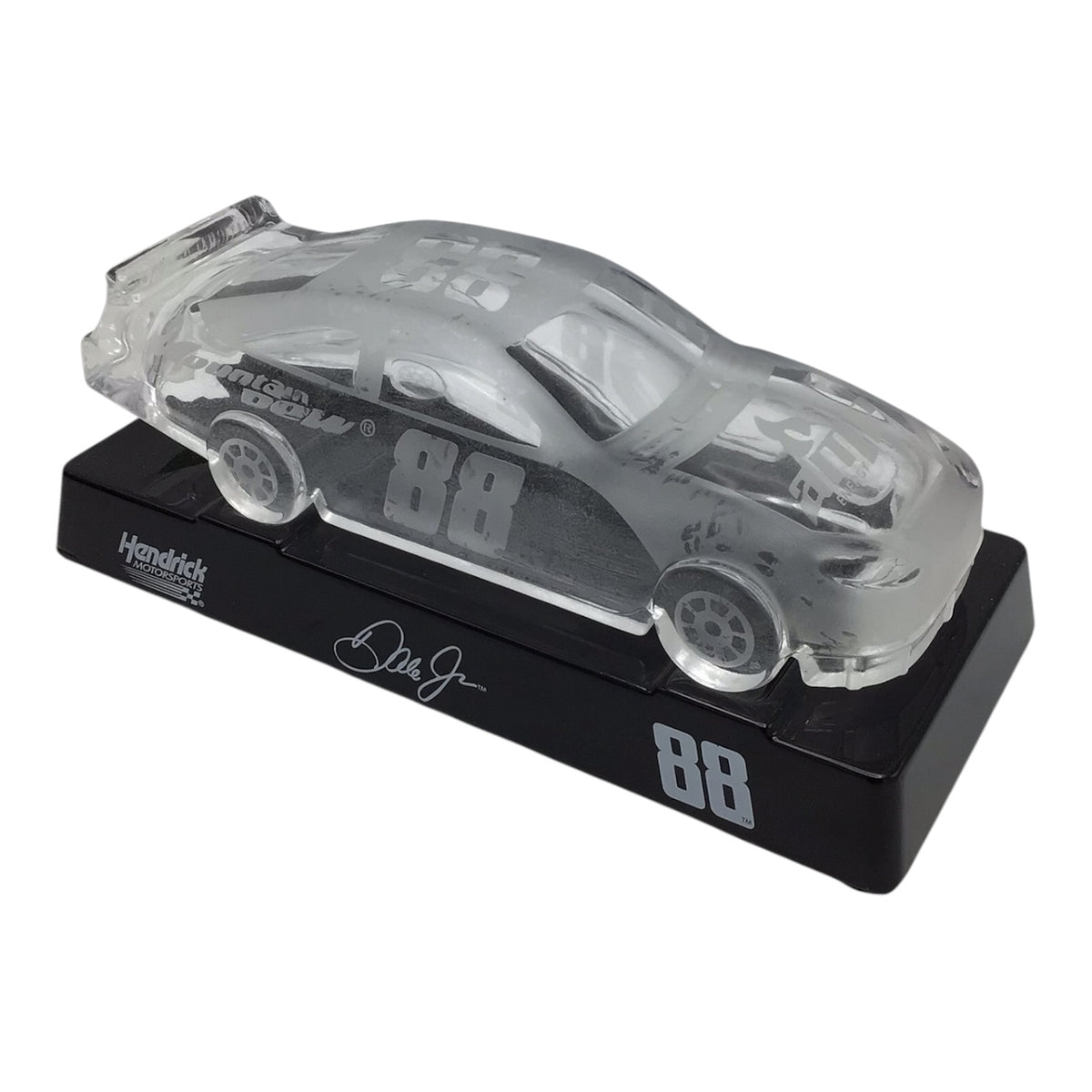 NASCAR Dale Jr. Collectible Crystal Race Car #88