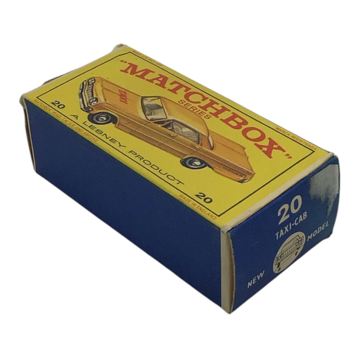 Lesney Matchbox Series #20 Tax-Cab w/ Original Box