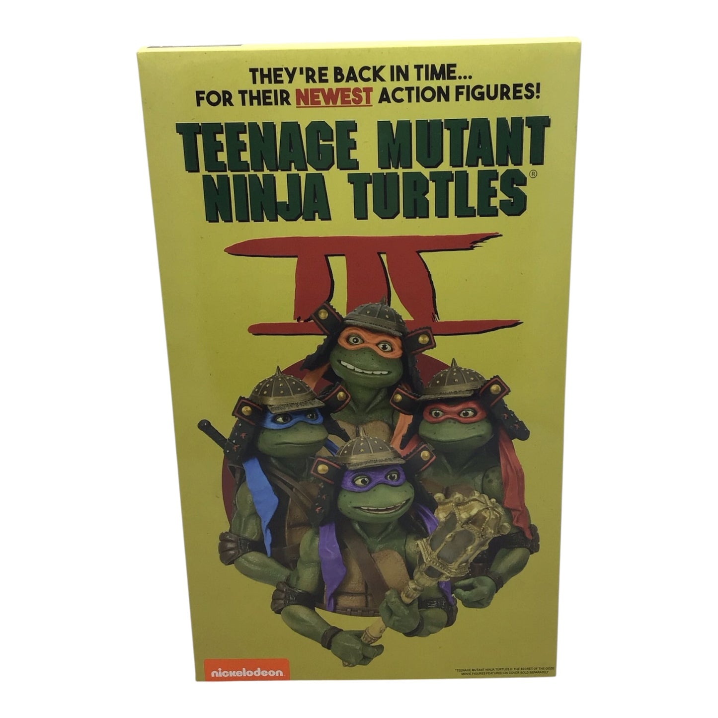 SDCC 2023 NECA Teenage Mutant Ninja Turtles 3 - 4 Figure Set