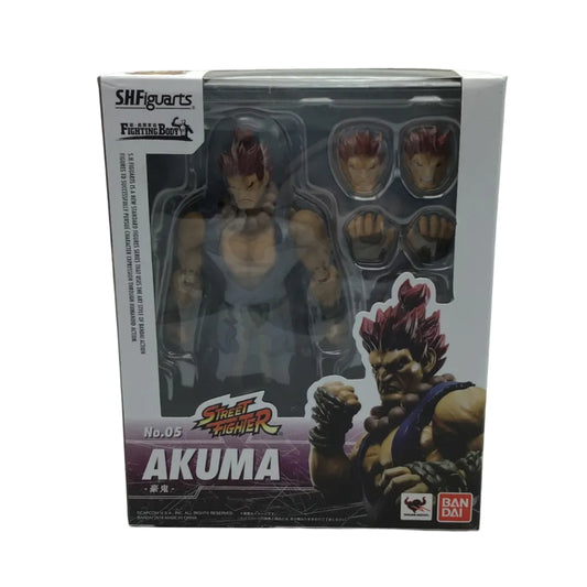 S.H.Figuarts Street Fighter Akuma Figure No. 5 - New in Box