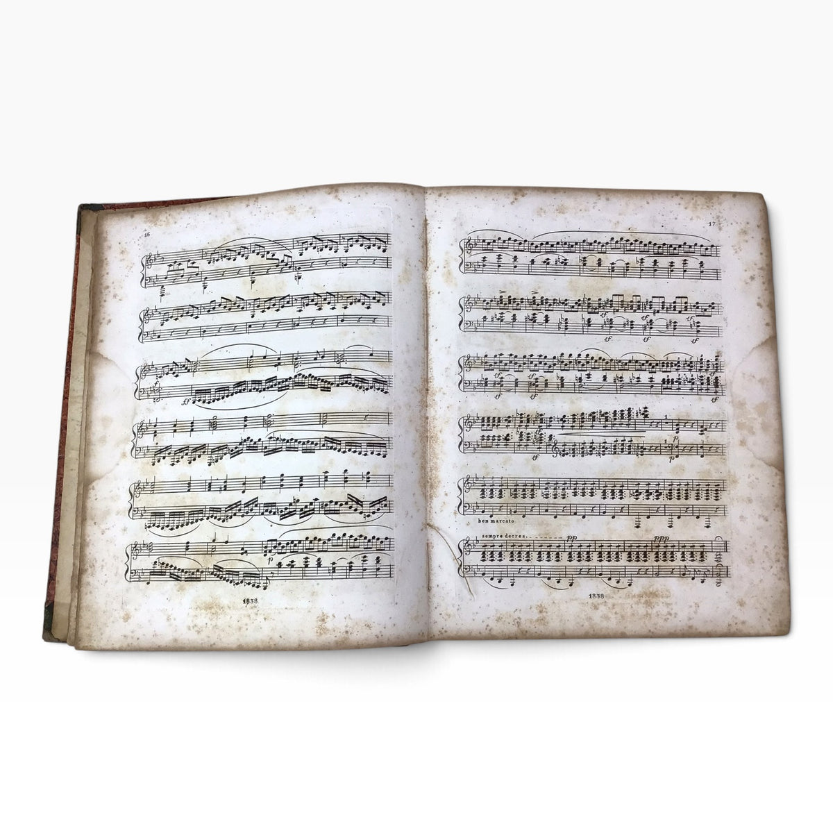 Antique French C.G Reissiger Piano Trios #1–12 Set of 4 Music Books – Violin, Cello & Piano