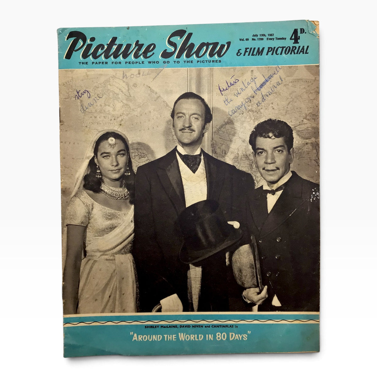 Vintage 1957 Picture Show & Film Pictorial British Film Magazine Set - 31 Issues