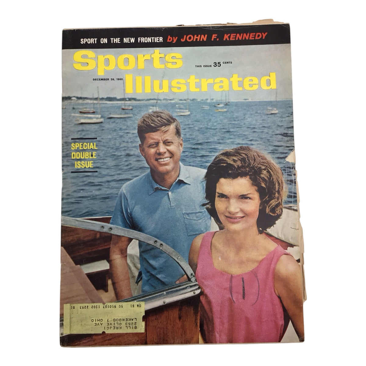Sports Illustrated December 26 1960 - John F. Kennedy Cover