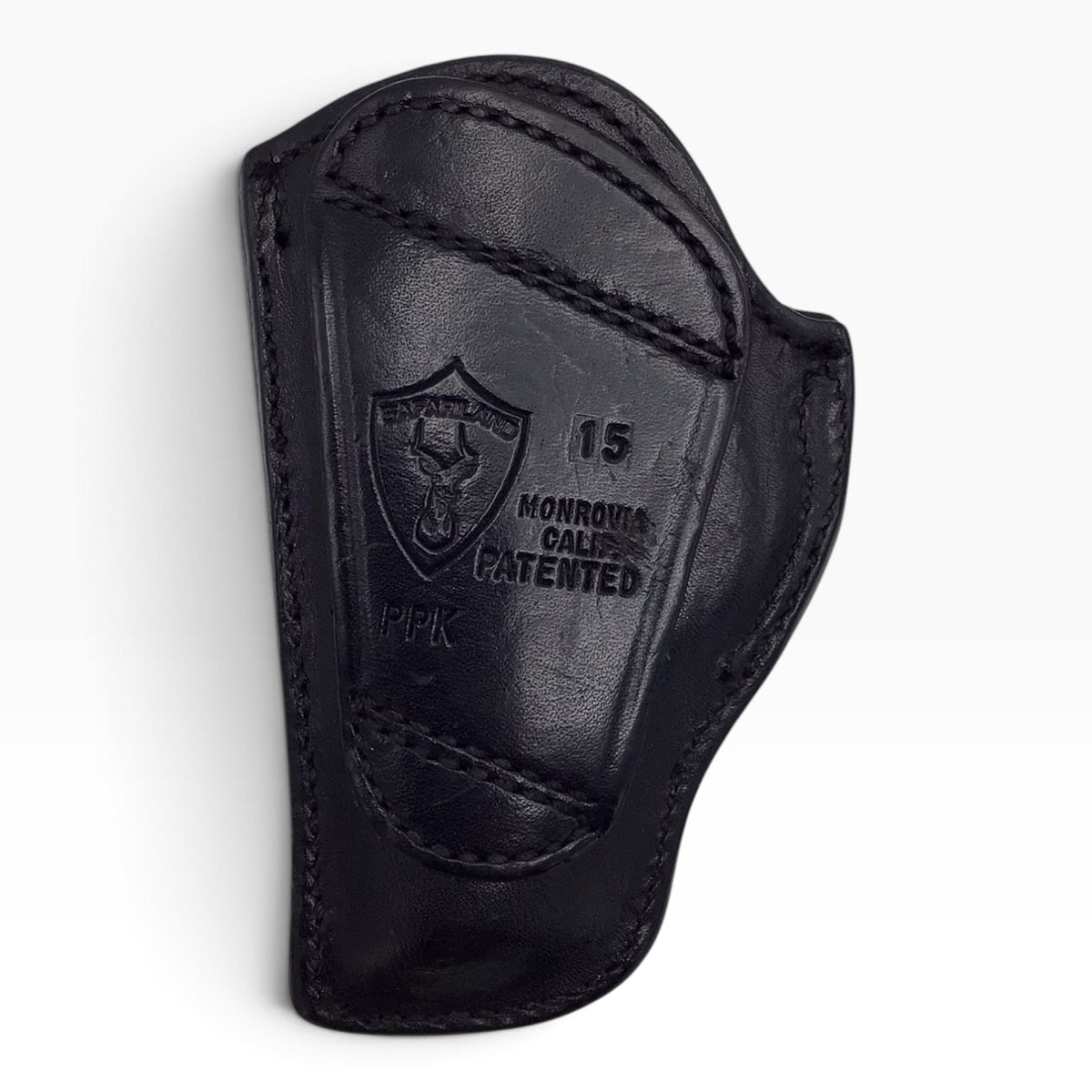 Safari Land Leather Gun Holster for PPK Size 15 Black