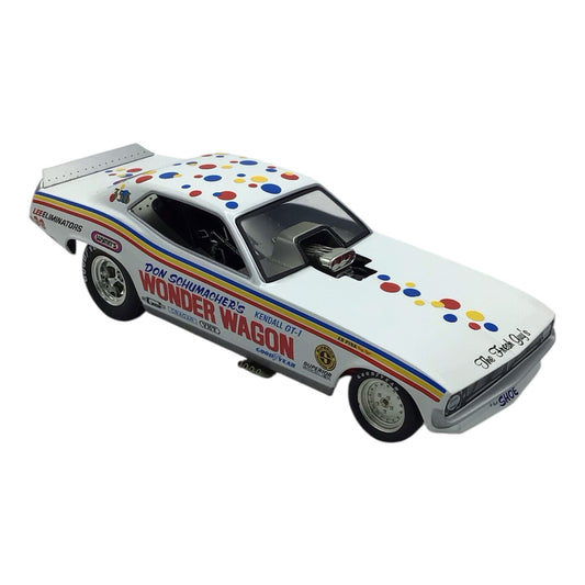 Don Schumacher Wonder Wagon Plymouth Barracuda Nitro Funny Car Model