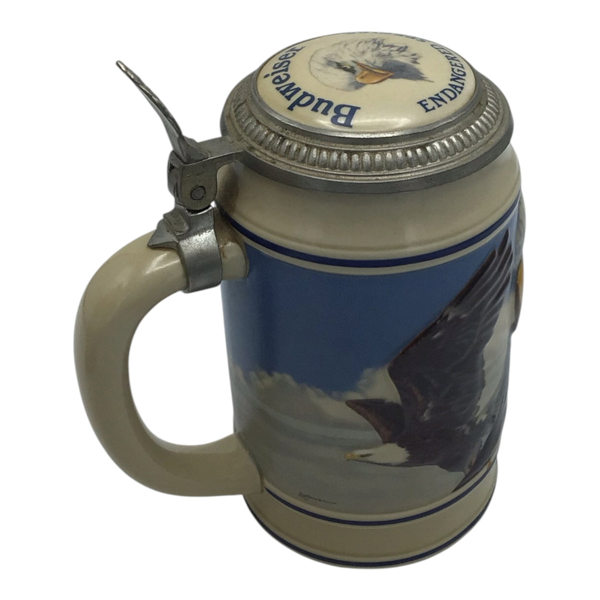 Budweiser Bald Eagle Stein - Endangered Species Series