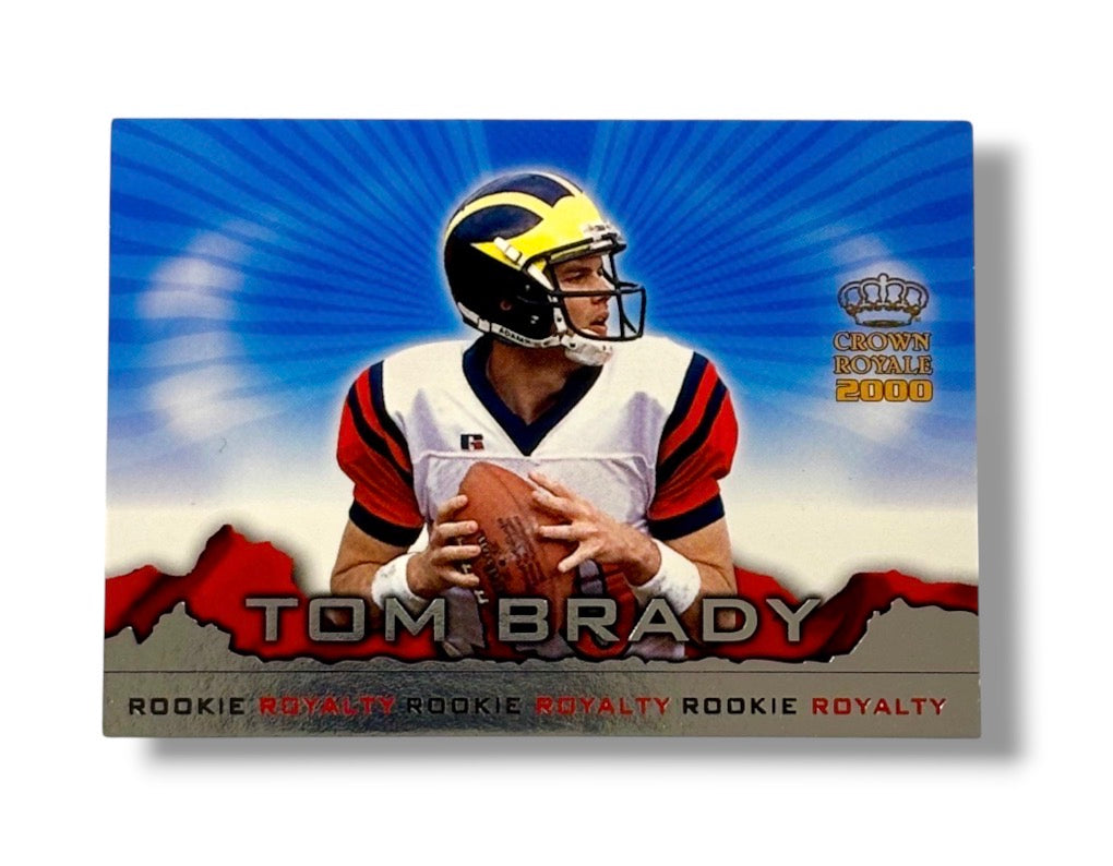 2000 Pacific Crown Royale Rookie Royalty RC Tom Brady #2