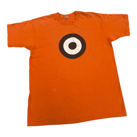 Vintage Pearl Jam 1995 Tour T-Shirt Orange Bullseye Graphic - XL