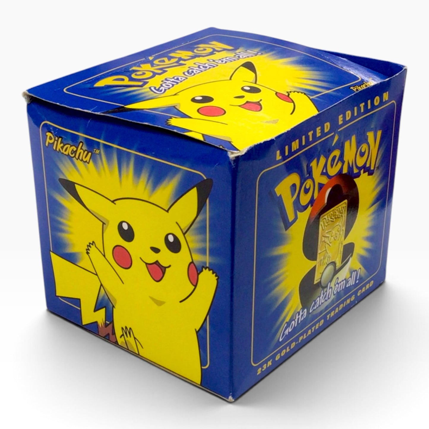 Pokémon - Limited Edition 23K Gold-Plated Trading Card | Pikachu (#25)