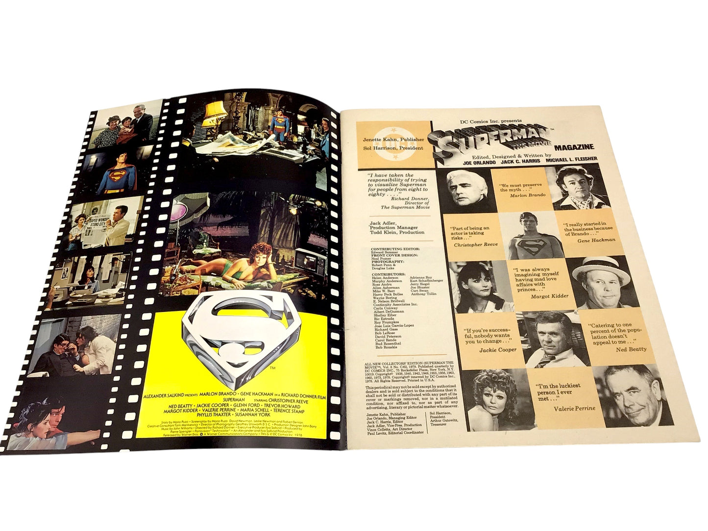 Superman: The Movie – DC All-New Collectors' Edition C-62 (1979) – Collector's Album - M/NM