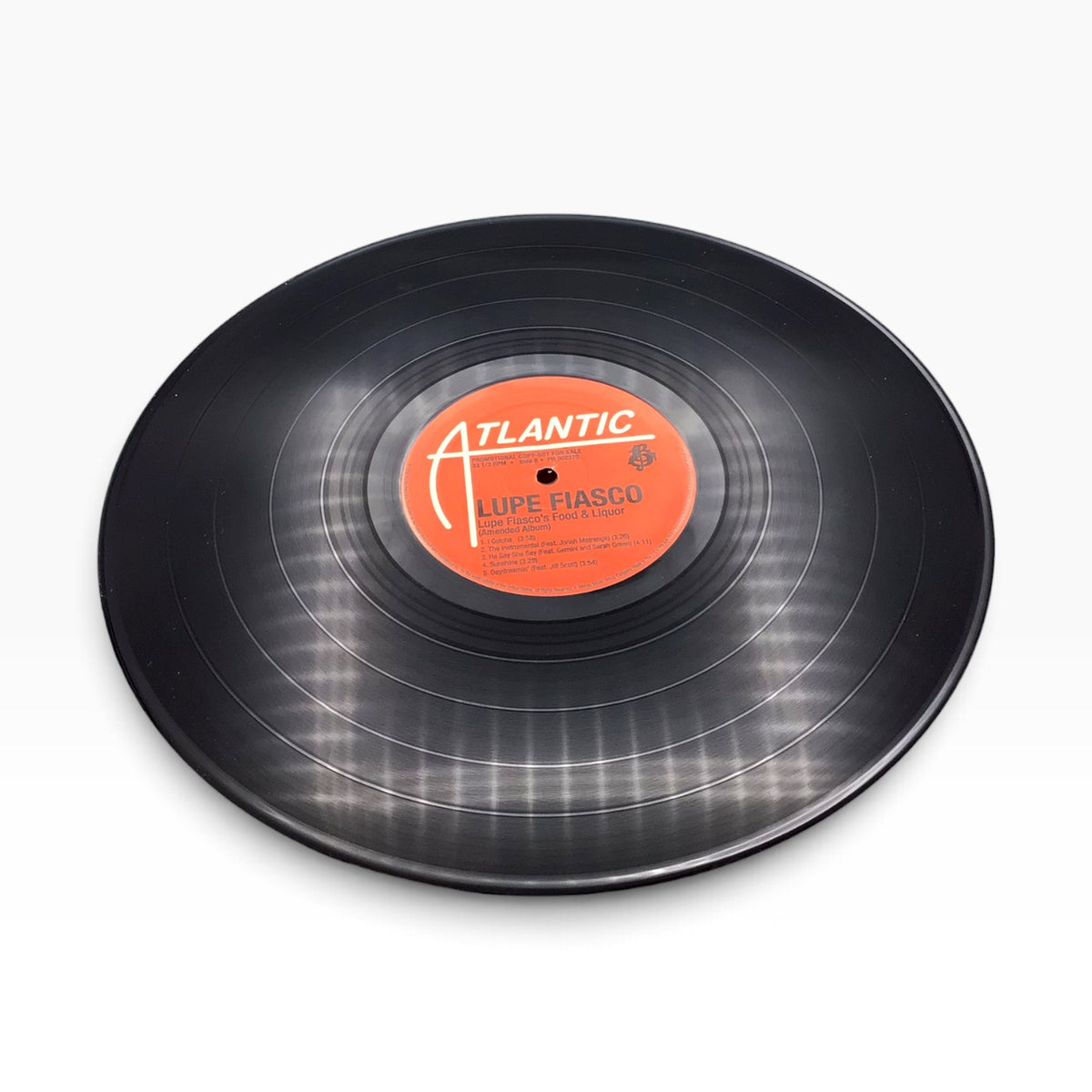 Lupe Fiasco's Food & Liquor (Amended Album) – Atlantic Records Promotional 2-Vinyl Set