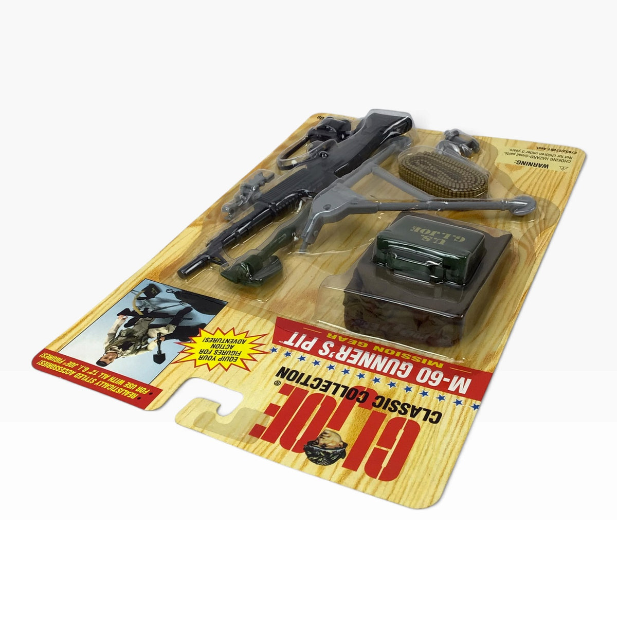 GI Joe M-60 Gunner's Pit Mission Gear Set (1997) – Hasbro Classic Collection #27932