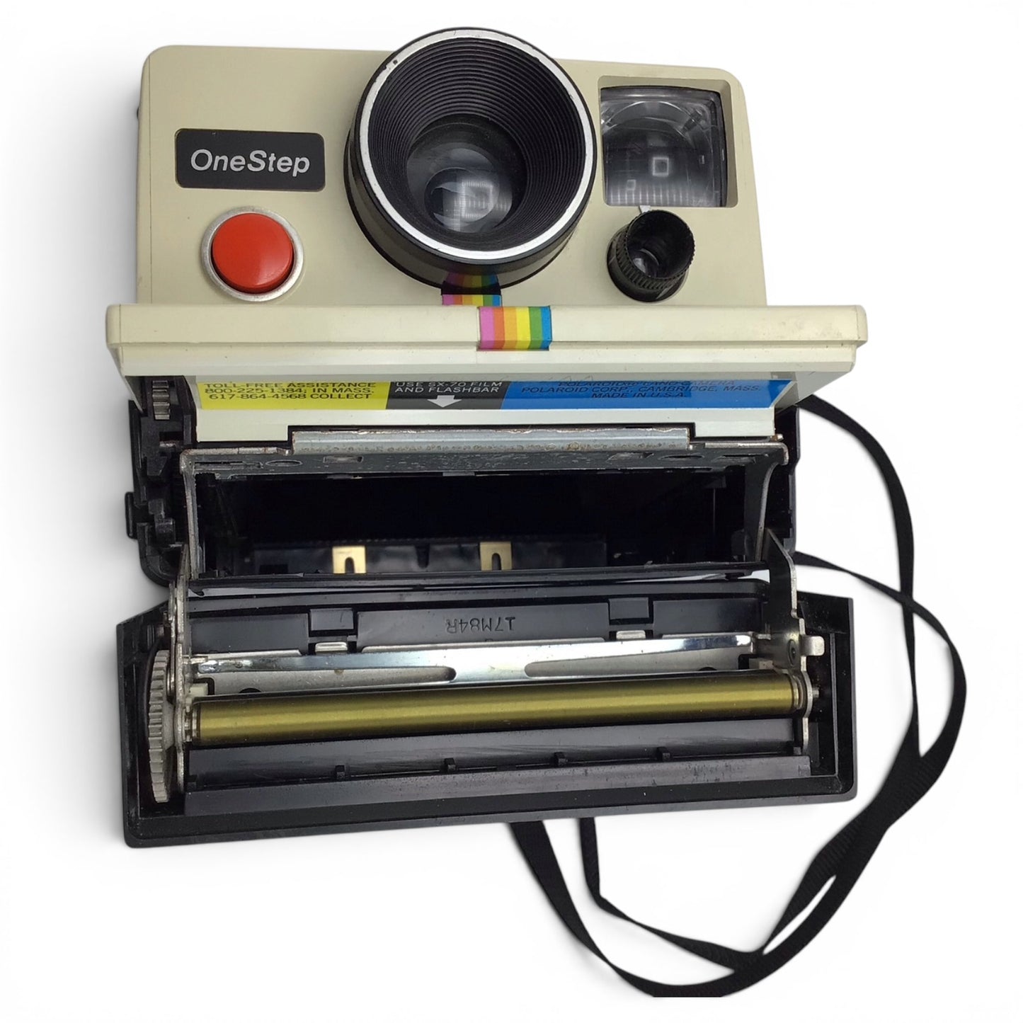 Polaroid Camera SX-70 Rainbow Stripe - Tested