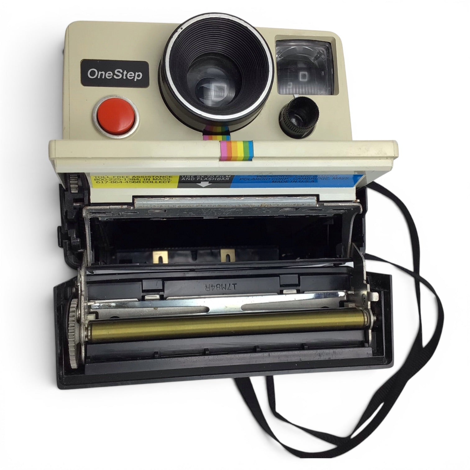 Polaroid Camera SX-70 Rainbow Stripe - Tested