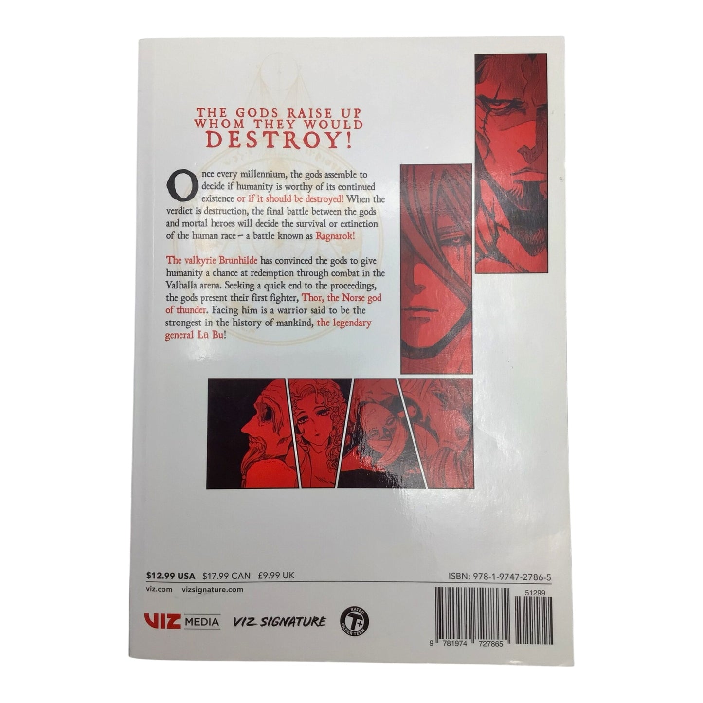 Viz Media Record of Ragnarok Manga Volume 1