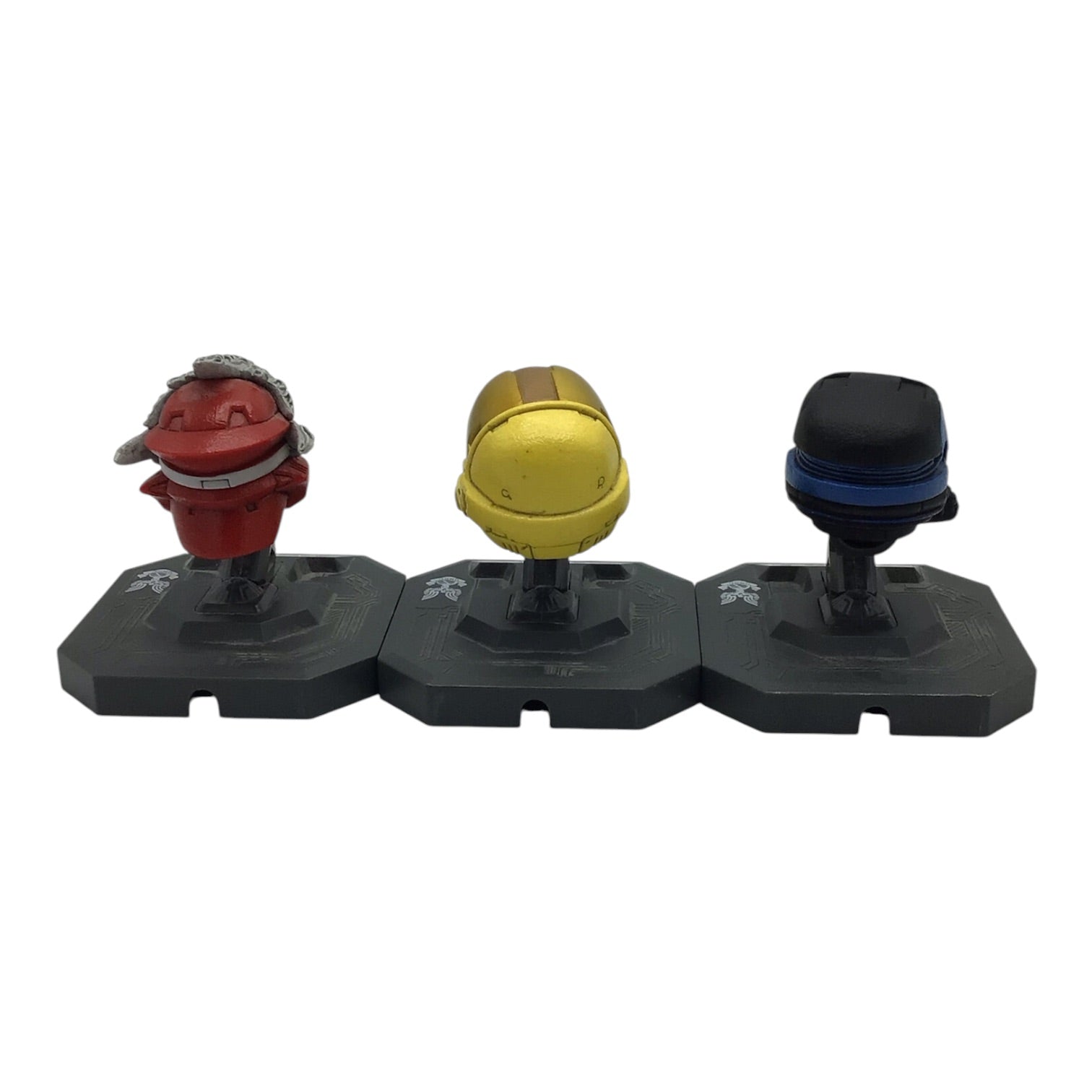 McFarlane Halo Mini Spartan Helmets - Set of 3 (Hayabusa, EOD, EVA)