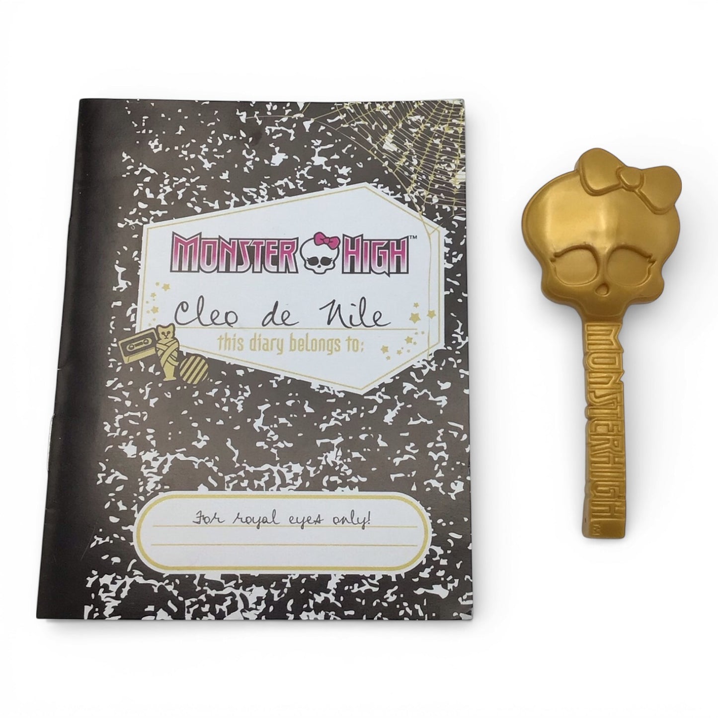 Monster High Dolls Cleo De Nile First Wave Gen 1 - Gold Elastic, No Box