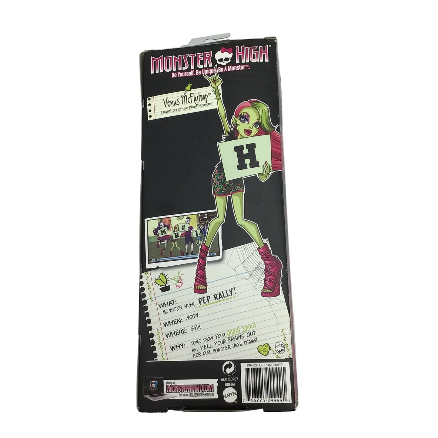 Monster High Ghoul Spirit Venus McFlytrap 2013 - New in Box