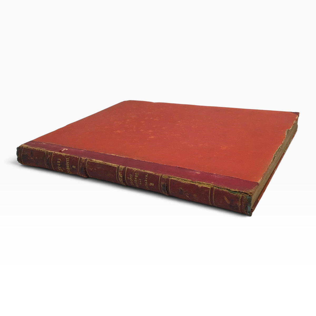 Franz Schubert Complete Compositions Volume 2 – Antique German Music Sheet Book