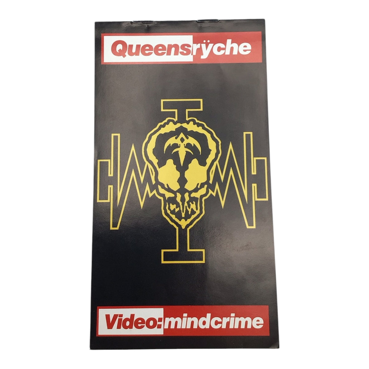 Queensryche Video: Mindcrime VHS Tape w/ Lyric Booklet