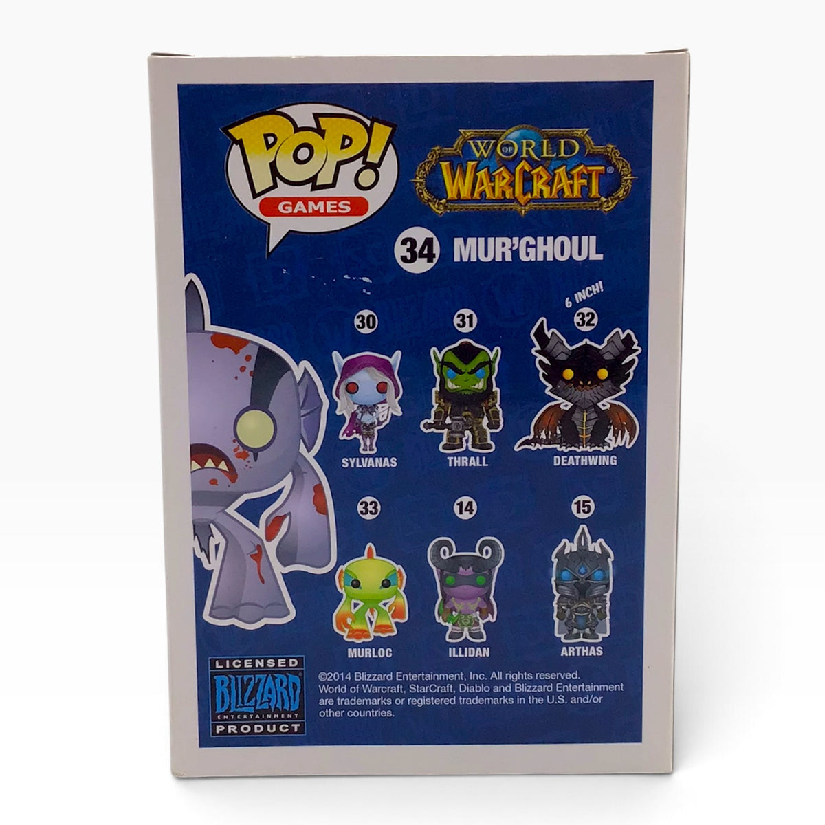 Funko Pop! Games World of Warcraft #34 Mur'ghoul Vinyl Figure – 2014 BlizzCon Anaheim Exclusive