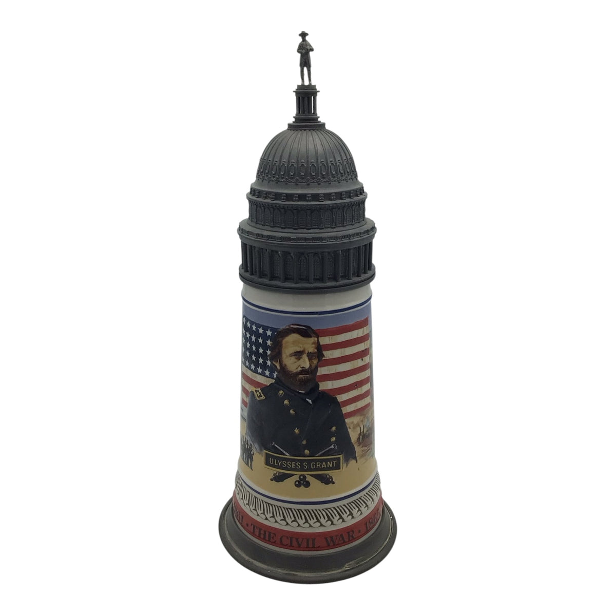 Anheuser-Busch Civil War Commemorative Series - Ulysses S. Grant Stein