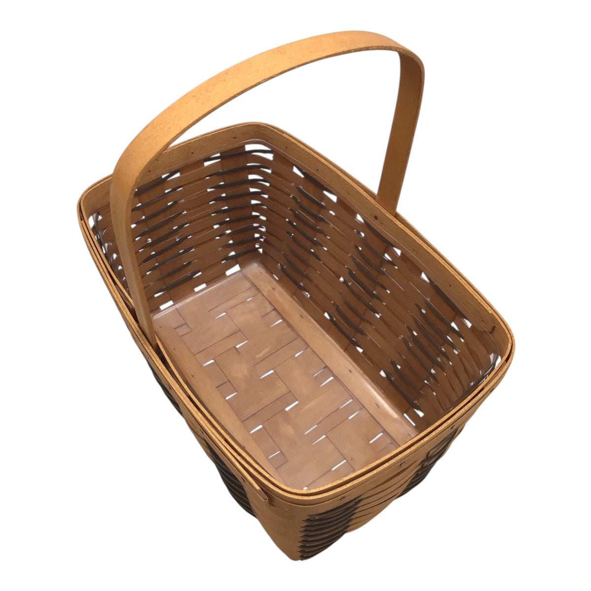 Longaberger Basket w/ Plastic Liner 15"x10"