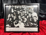 #12 Sid Abel and Harry Watson Autographed 14x17" Photo COA