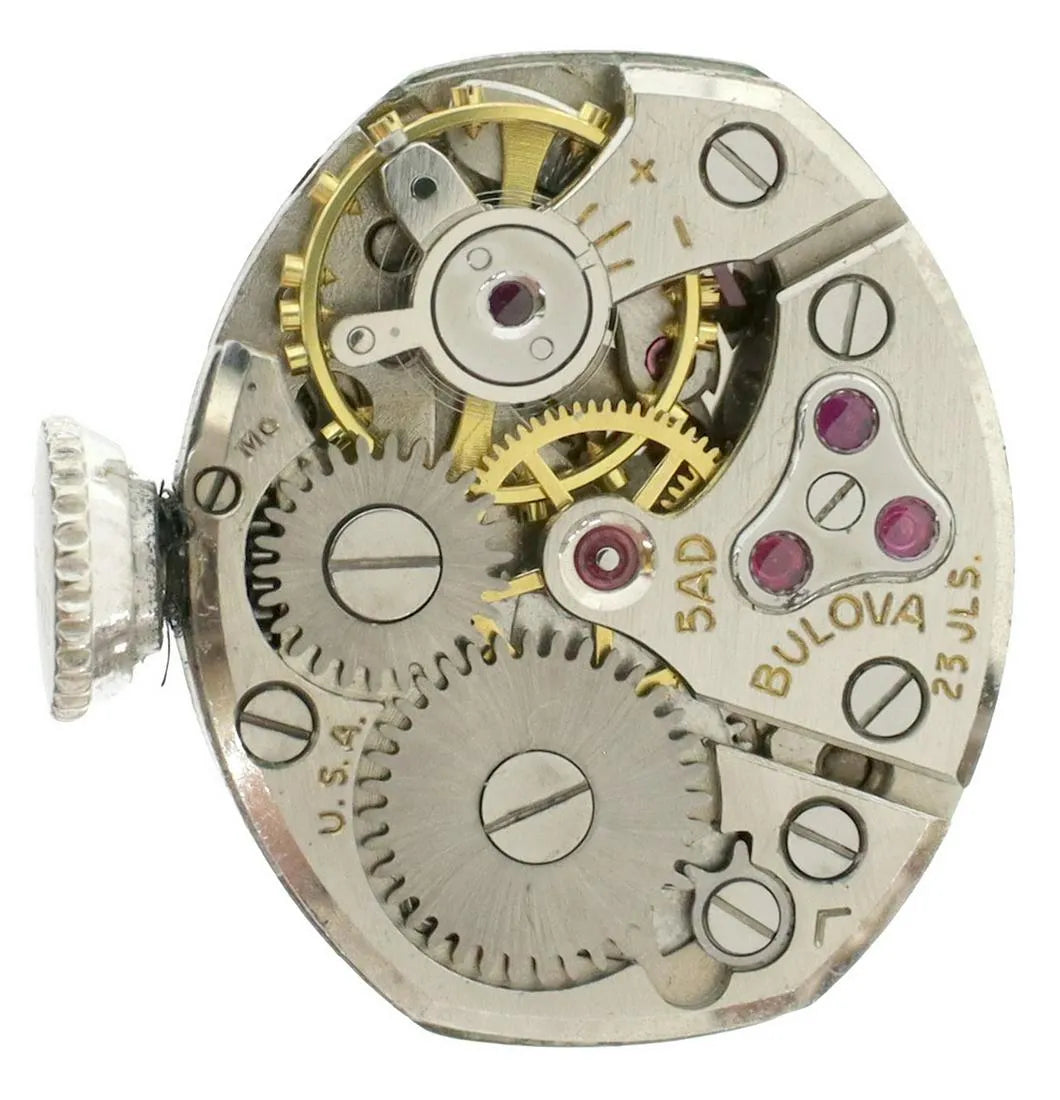 Lady's Bulova 14K White Gold Diamond Watch | Approx. 1.00 CTTW | 23-Jewel Movement