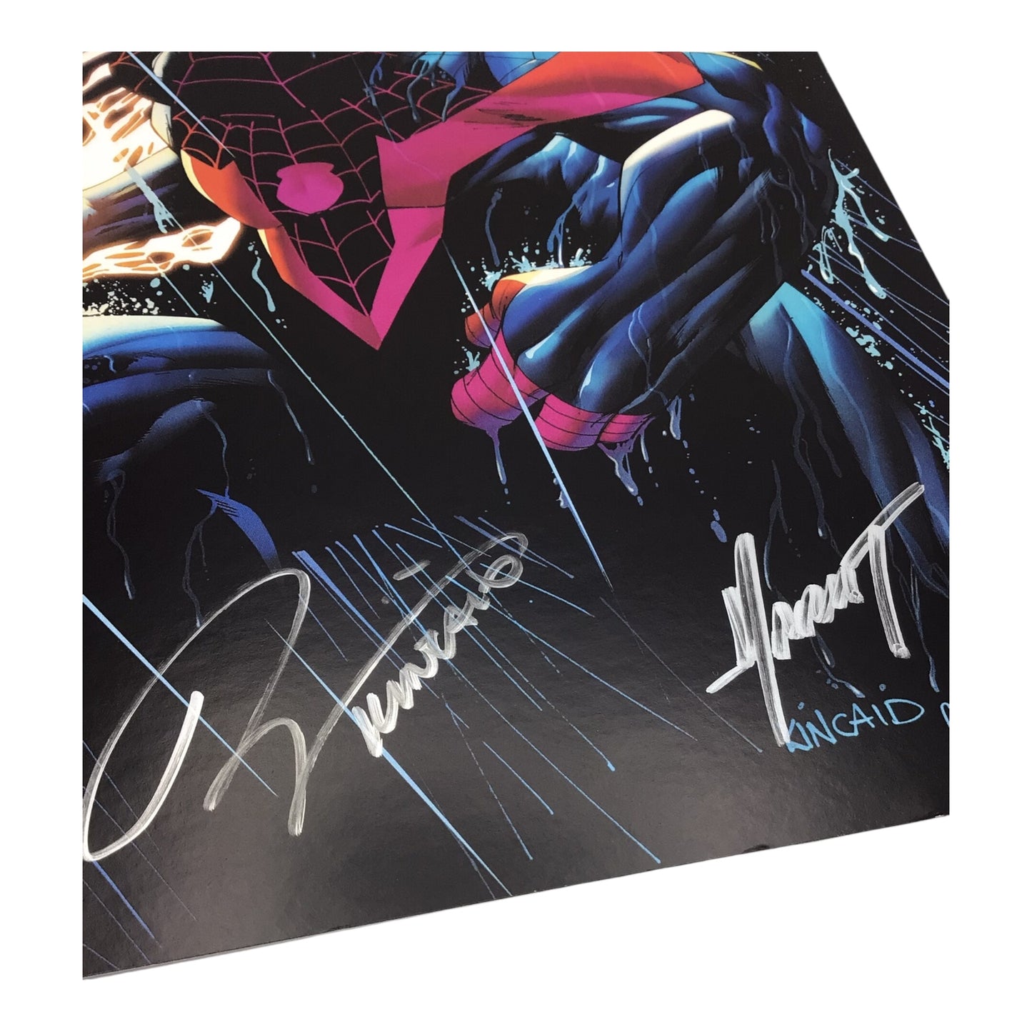 Do You Pooh? Miles Poohrales: Spider-Pooh Signed by Marat Mychaels & Ryan Kincaid – COA