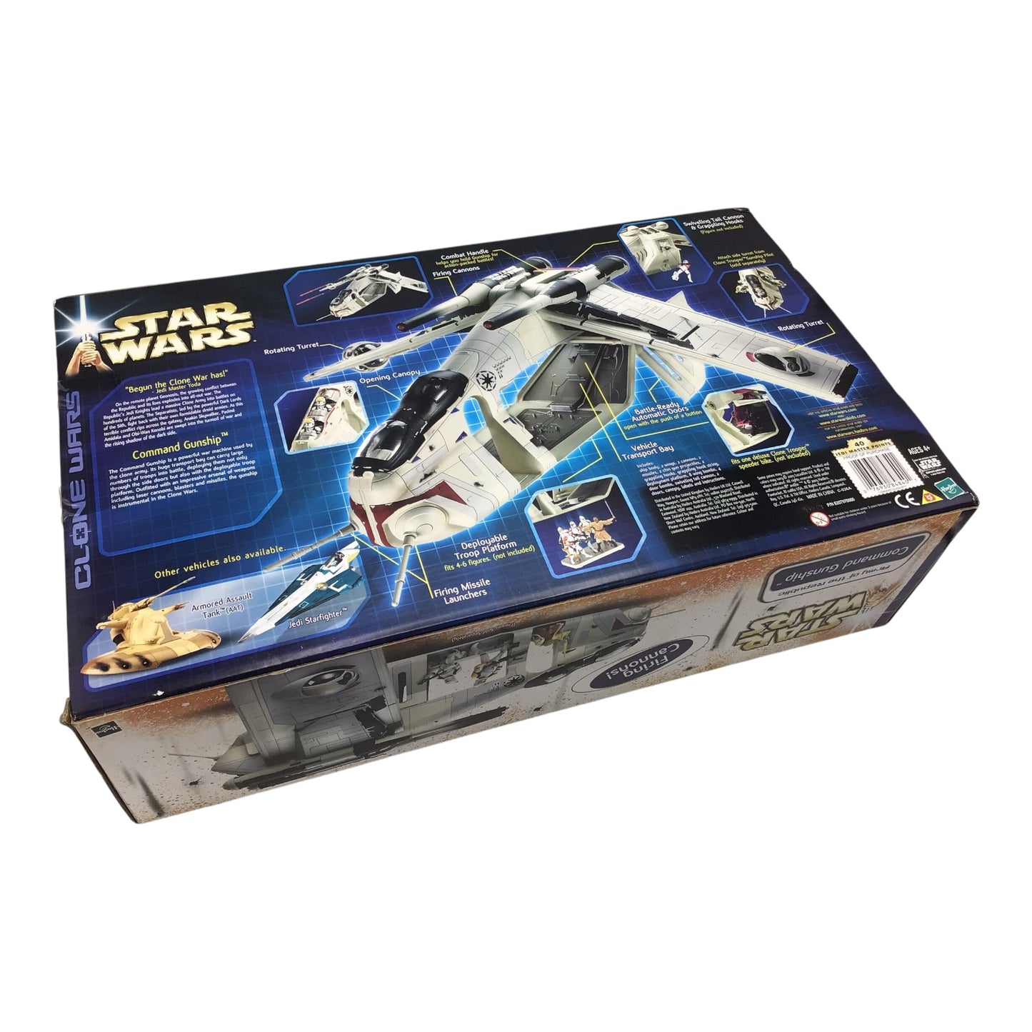 Hasbro Star Wars Clone Wars Army of the Republic Command Gunship #84840