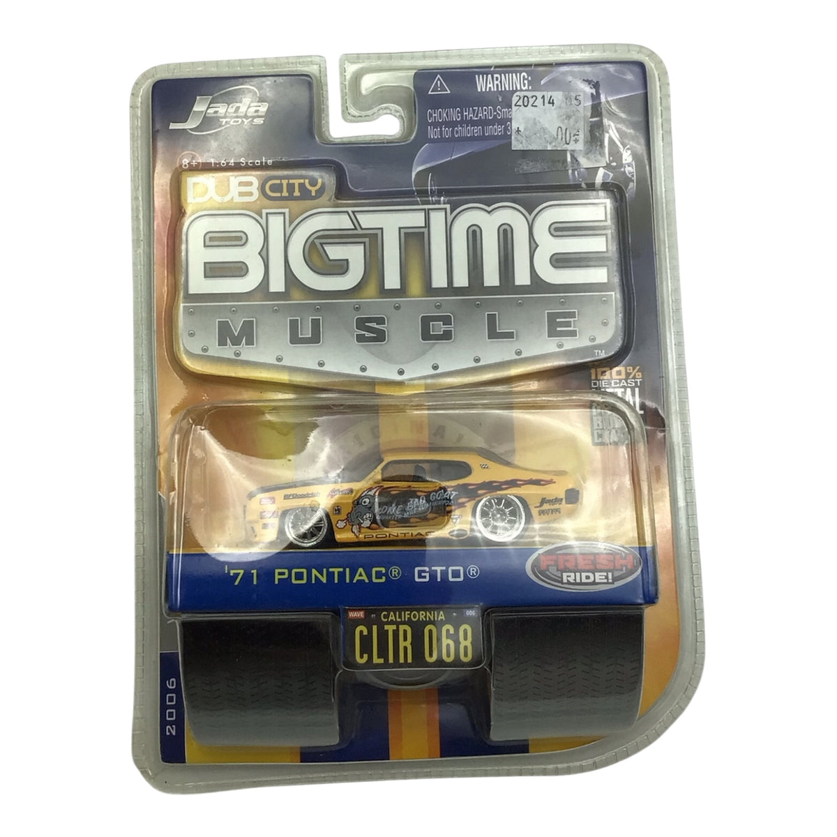 Jada Toys Dub City Big Time Muscle - 1971 Pontiac GTO (Fresh Ride!)
