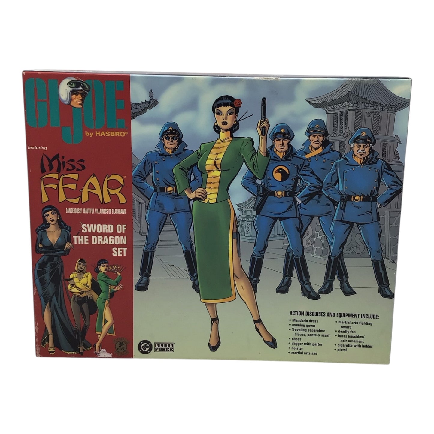 GI Joe MISS FEAR Sword of the Dragon Set 12" Hasbro Dreams Visions