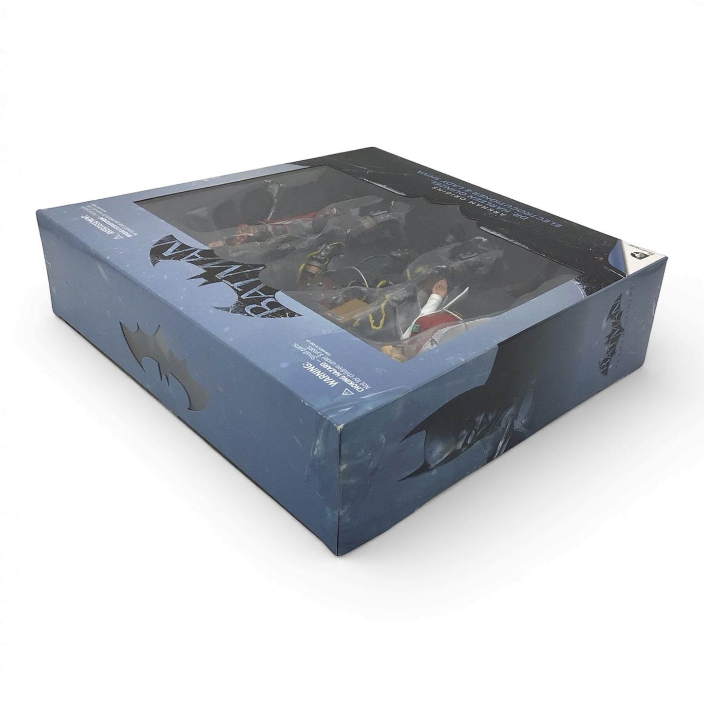 Batman Arkham Origins Dr. Harleen Quinzel, Electrocutioner, & Lady Shiva Figures