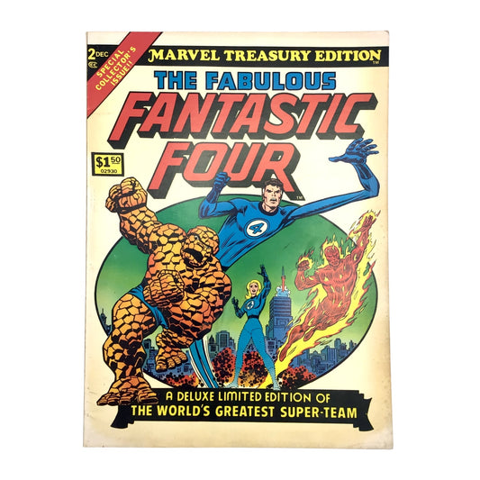 The Fabulous Fantastic Four – Marvel Treasury Edition Vol. 1 #2 (December 1974) - NM/VF