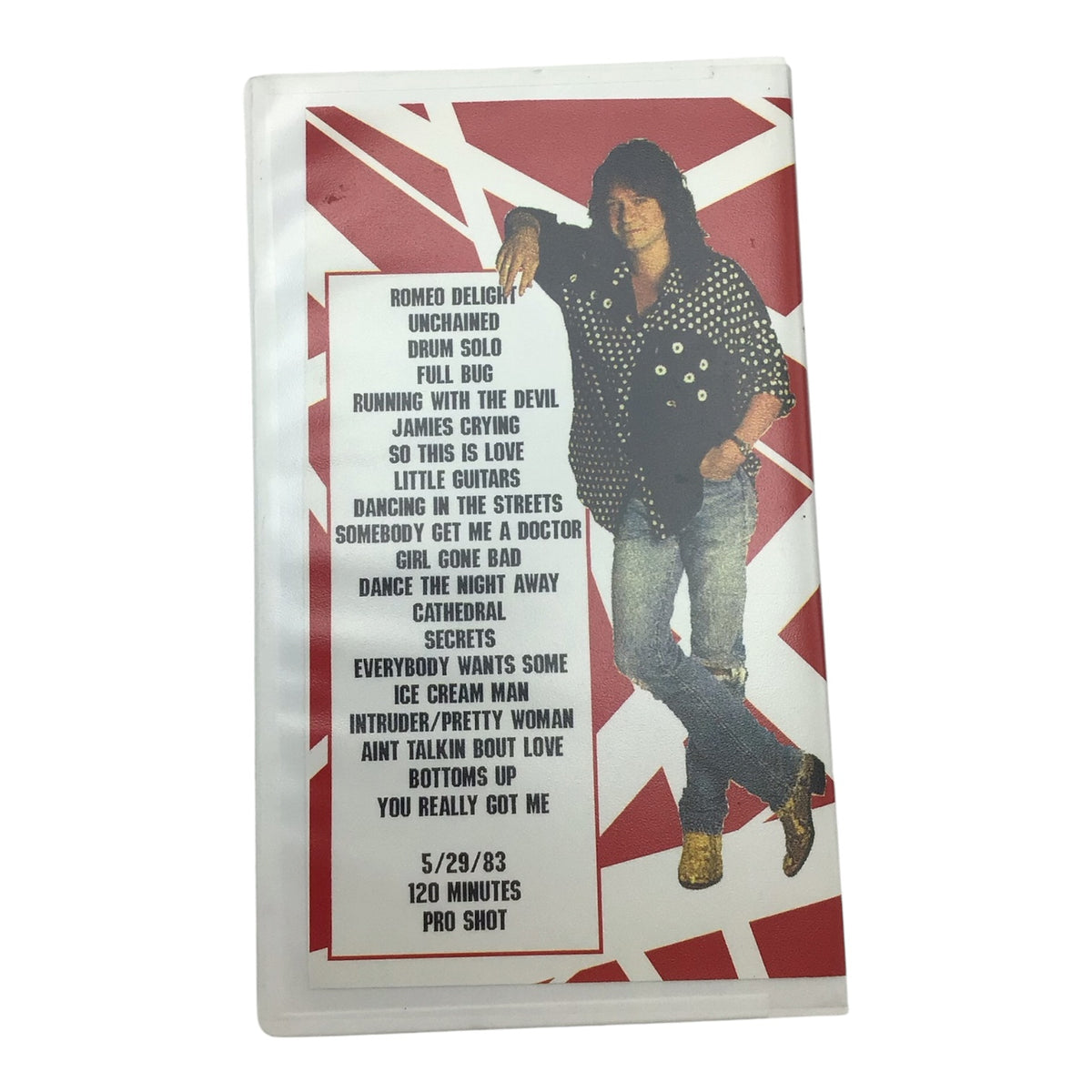 Van Halen US Festival 1983 VHS Tape