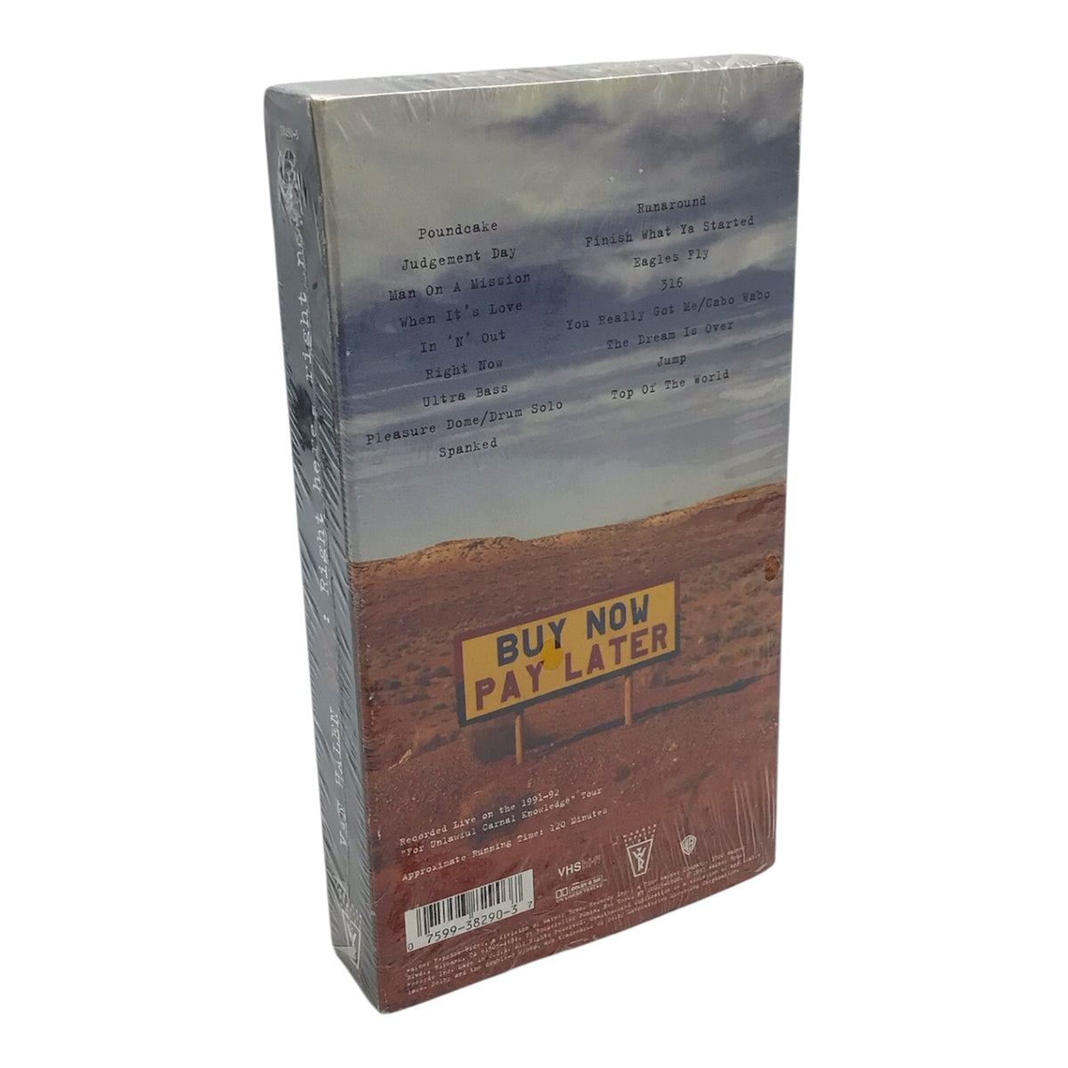 Van Halen Live: Right Here, Right Now VHS Tape